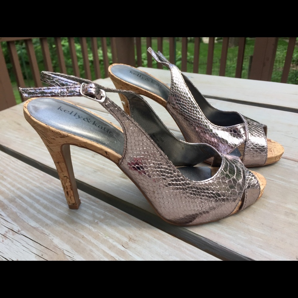 Kelley & Katie Metallic Heels